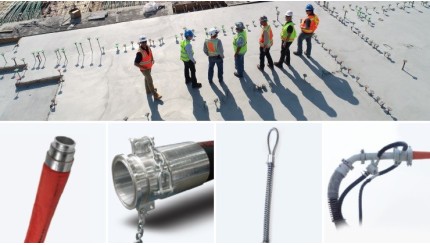 Discover the 4 security systems for concrete hoses