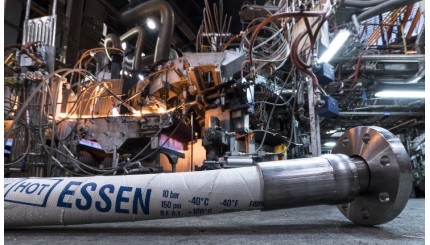 Essen hose for applications in the metallurgical industries